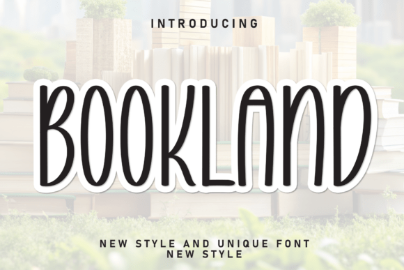 Bookland: A Charming Handwritten Font for Joyful Designs