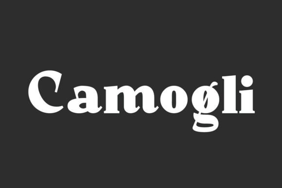 Camogli: A Font That Blends Timeless Elegance with Modern Flair