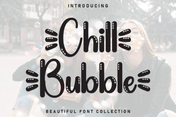 Chill Bubble: A Dynamic Burst of Energy for Your Designs