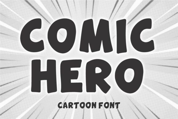 Comic Hero: Your New Favorite Whimsical Display Font
