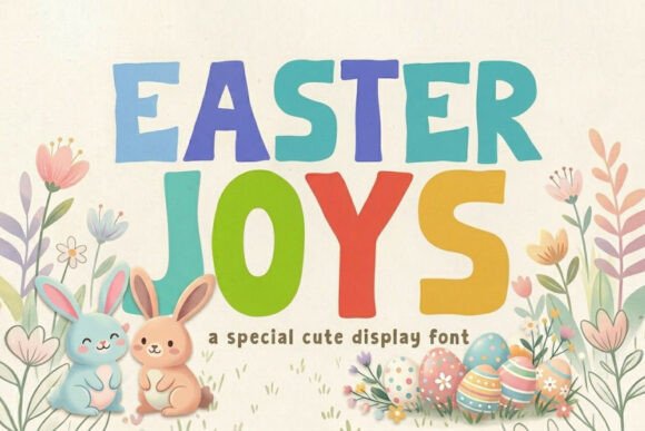 Easter Joys: A Font for Delightful Designs