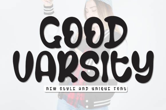 Good Varsity: A Bold, Playful Display Font