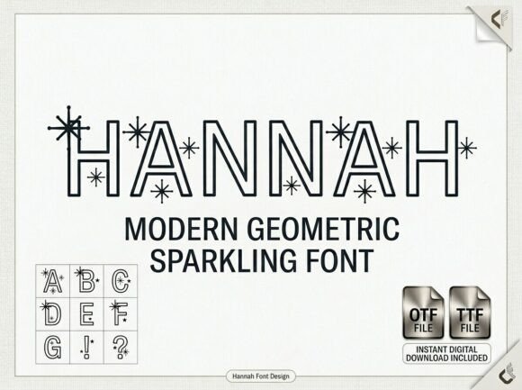 Hannah: Your Mid-Century Modern Typography Solution