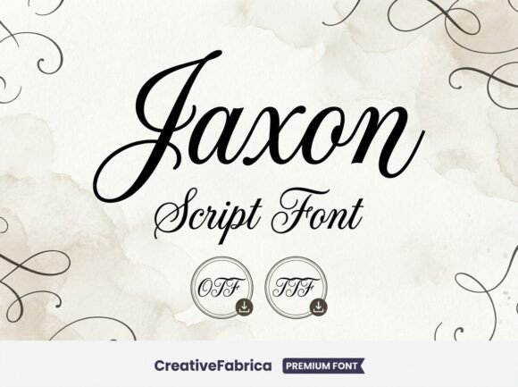 Jaxon: A Stunning Decorative Display Font for Bold Designs