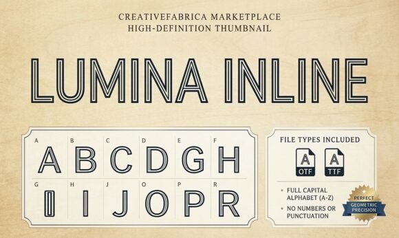 Lumina Inline: A Sleek, Modern Typeface for Bold Designs