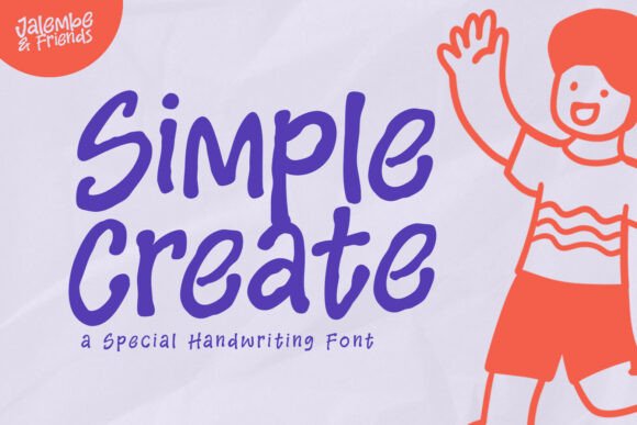 Simple Create: Your Go-To Modern Display Font